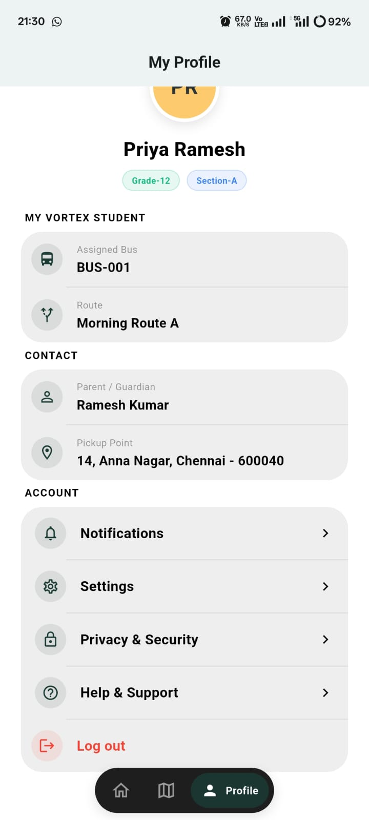 Student App Stage 3